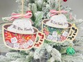 Personalized Marshmallows Family Ornament Custom 2025, 4D Shaker Family Ornament With Pets, Family Keepsake, Family Xmas Gift CS33