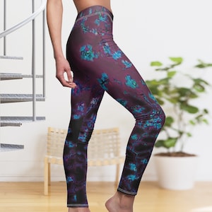 Vincent Van Gogh Almond Blossoms Inspired Leggings Casual Modern Art