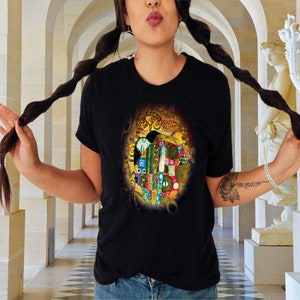 Gustav Klimt Tee Shirt Unisex Art Nouveau Modern Art