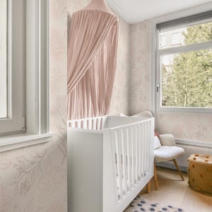 Secret Garden Removable Wallpaper, Soft Boho Florals Peel & Stick Mural ...