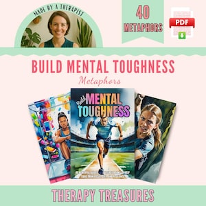 Mental Toughness for Teens, 40 Metaphors to Build Grit, Focus & Resilience, Motivational Mindset Tools for Teen Athletes and Students