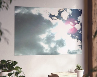 Moody Cloudscape Fine Art Poster: Giclée Sky Photo Print