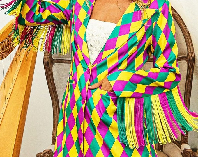 mardi gras blazer