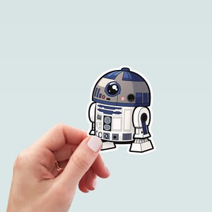 Cute Cartoon R2D2 Sticker
