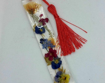 bookmark, pressed flowers, gift for book lovers, gift for a student, birthday surprise, eco gift