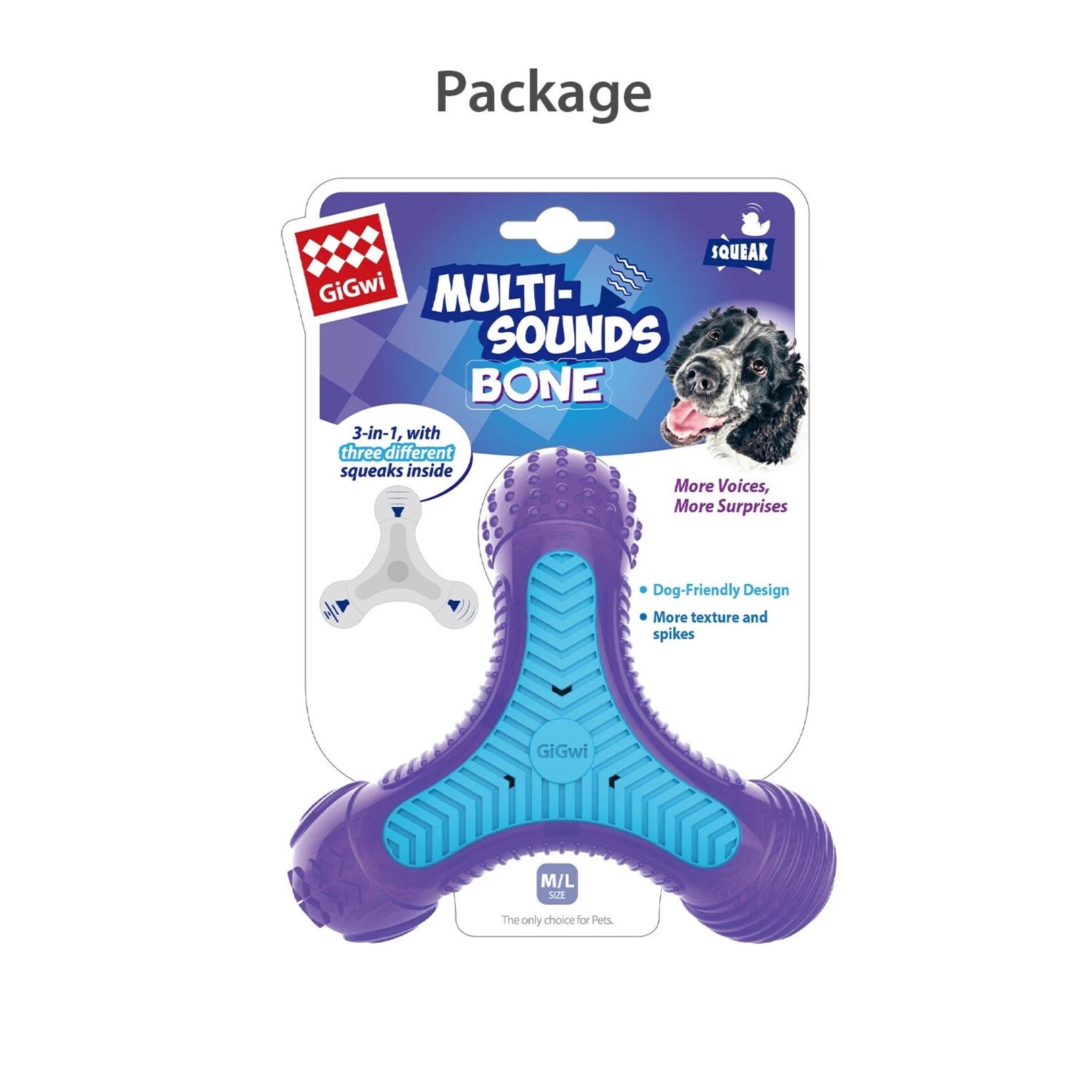 Interactive Dog Toys, TPR thermoplastic Rubber Dog Toys, Squeaky Dog