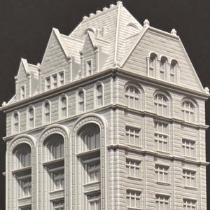 Farly Audio, 1:400 (edificio stampato in 3D)
