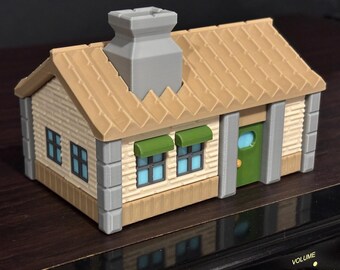 Professor Birch's Lab from Pokémon Ruby and Sapphire (3D Printed Building)