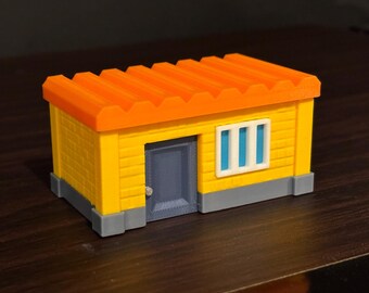 Vermilion City House from Pokémon FireRed and LeafGreen (3D Printed Building)