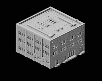 Bennett Music Corp, scala 400/Z/N (edificio stampato in 3D)