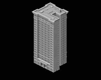 Ham LLC, Edificio stampato in 3D in scala 1:400