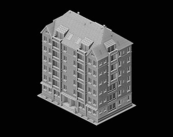 Creightview Condos, scala 400 / Z / N (edificio stampato in 3D)