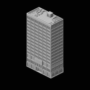 Kanarowski & Co., 400-schaal (3D-geprint gebouw)
