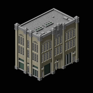 Weber Designs, schaal 400 / Z / N / TT (3D-geprint gebouw)