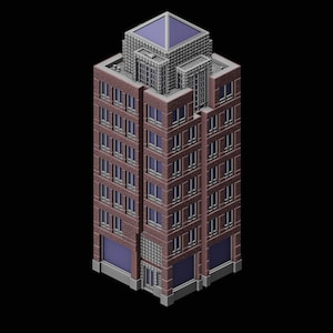 Meehan Marketing, escala 400/Z/N (edificio impreso en 3D)