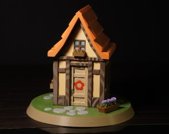 Negozio di giardinaggio di Leif (V2) da Animal Crossing New Leaf (edificio stampato in 3D)