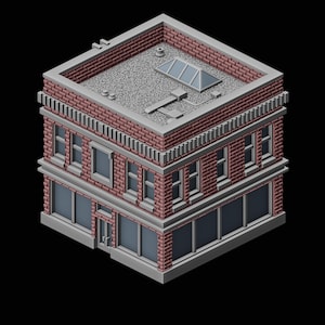 Charvat Imports, Z / N / TT / HO-schaal (3D-geprint gebouw)