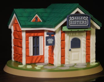 Negozio Able Sisters di Animal Crossing Wild World (edificio stampato in 3D)