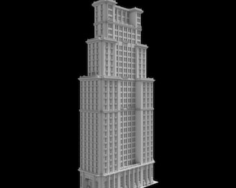 Ingebretson Place, 1:400 (edificio stampato in 3D)