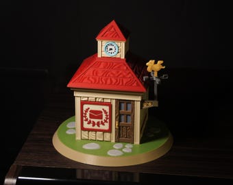 Ufficio postale di Pelly, Phyllis e Pete da Animal Crossing New Leaf (edificio stampato in 3D)
