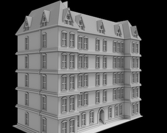 Lowerenti Manor, 1:400 (edificio stampato in 3D)