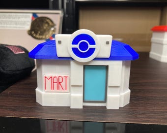 Poké Mart di Pokémon Rosso Fuoco e Verde Foglia (edificio stampato in 3D)