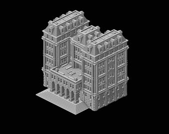 Voxel Chateau, 400 / Z / N-Scale (3D Printed Building)
