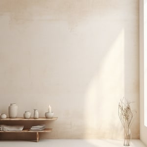 Simple Minimalist Home Wall Virtual Background | Zoom Background Room | Zoom Backgrounds | Virtual Background | Virtual Home