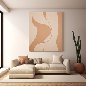 Neutral Minimalist Home Virtual Background | Zoom Background Room | Zoom Backgrounds | Virtual Background | Virtual Home