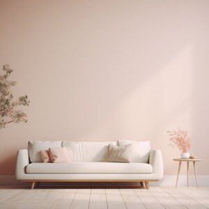 Simple Minimalist Home Wall Virtual Background | Zoom Background Room | Zoom Backgrounds | Virtual Background | Virtual Home