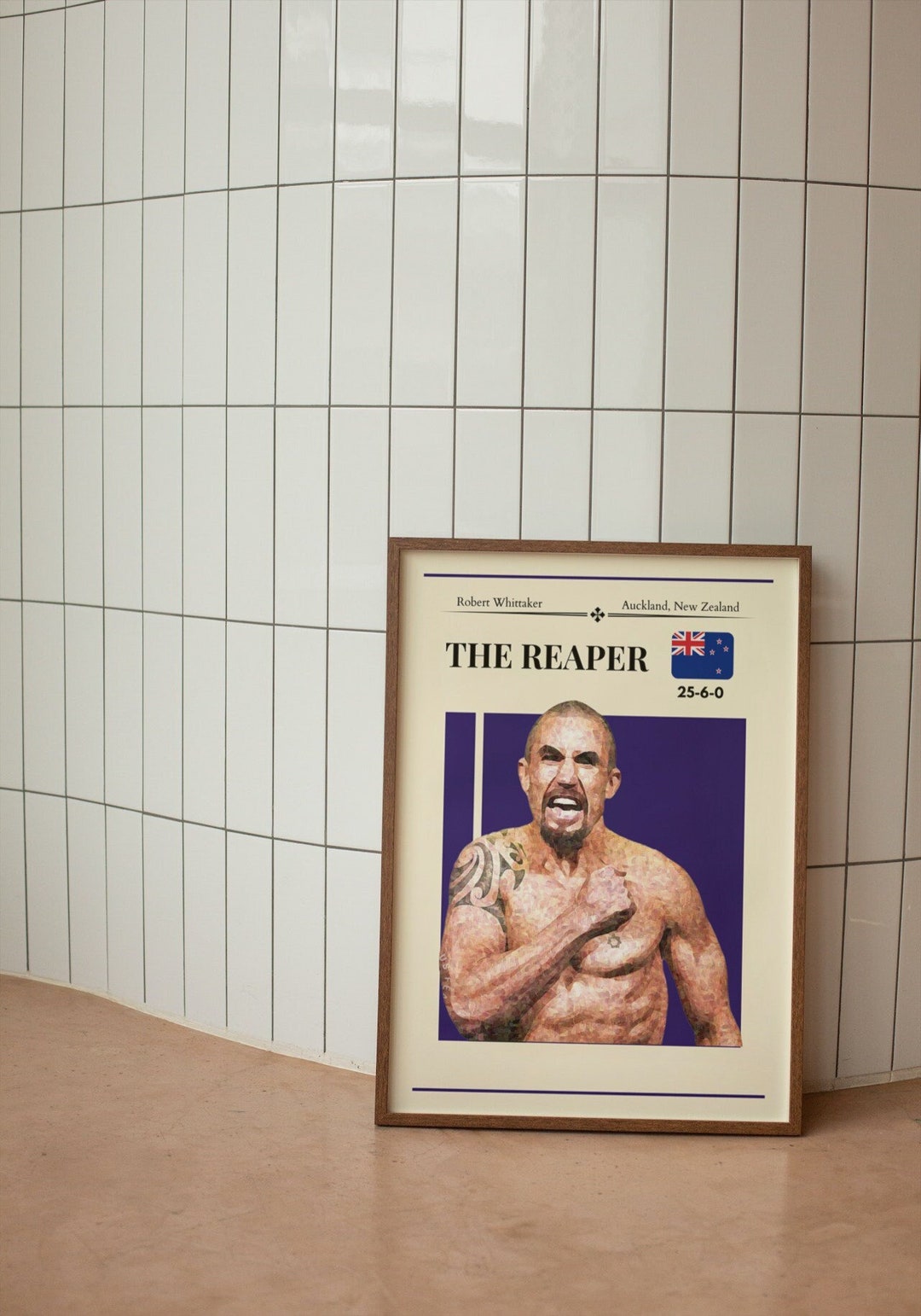 Robert Whittaker UFC Posters MMA Wall Art UFC Gifts - Etsy