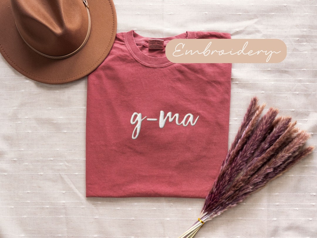 Gma T Shirt, Gma Gift, Gma Mothers Day Gift, Gma Shirt Comfort Colors