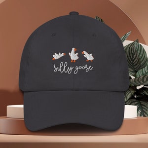 Silly Goose Embroidered Hat, Silly Goose Baseball Cap, Silliest Goose Dad Hat Embroidery, Funny Goose Lover Gift, Silly Gifts For Friends