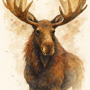 Woodland Animals Watercolor Clipart Bundle – 10 PNG Files | Cute Forest ...