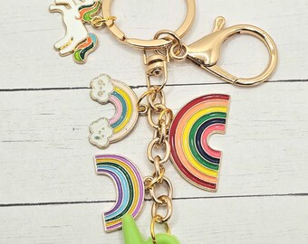 Porte-clés Licorne Pop It IZEL – Sac à Main Avec Fermeture éclair, Anneau Métal Et Mousqueton – Anti-stress Et Sensoriel