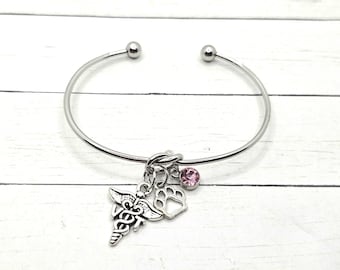 Vet Tech Bangle-bedelarmband