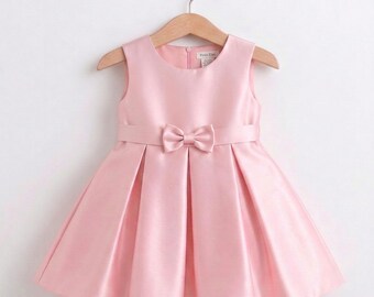 Sewing Pattern PDF 6Y Girl Dress Box Pleated Easy Draft Beginner Friendly Instant Download