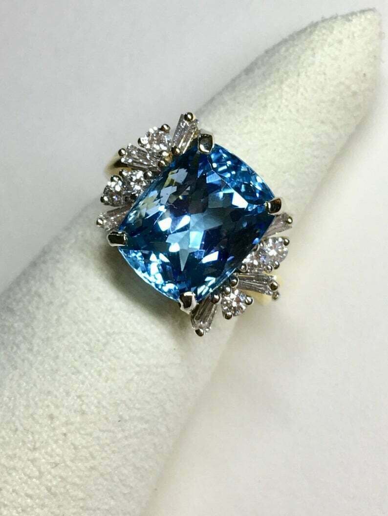 Santa maria aquamarine ring for sale deals