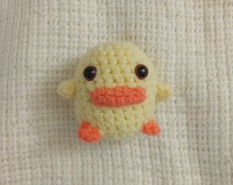Mini-Enten-Plüschtier – handgemachtes Amigurumi gehäkelt