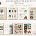 Girls Trip itinerary, itinerary template,  travel itineray, Birthday Weekend Invitation, Weekend Itinerary, Digital Schedule
