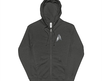 Abbey Dawn Full Zip Gold Skull Black Hoodie - Short Sleeve, Avril