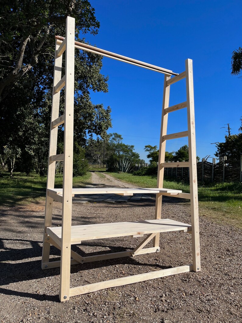 Open Clothing Rack DIY Plans Etsy