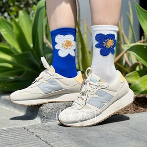 Mismatched Socks, Cute Socks, Fun Socks, Printed Socks, Ankle Socks, Floral Socks, Adult Socks, Casual Socks, Crew Socks, Xmas Holiday Gift