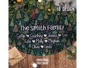 Christmas Tree Skirt, Personalized Christmas Tree Home Decor, Christmas Tree Cover, Custom Tree Skirt, Christmas Decoration