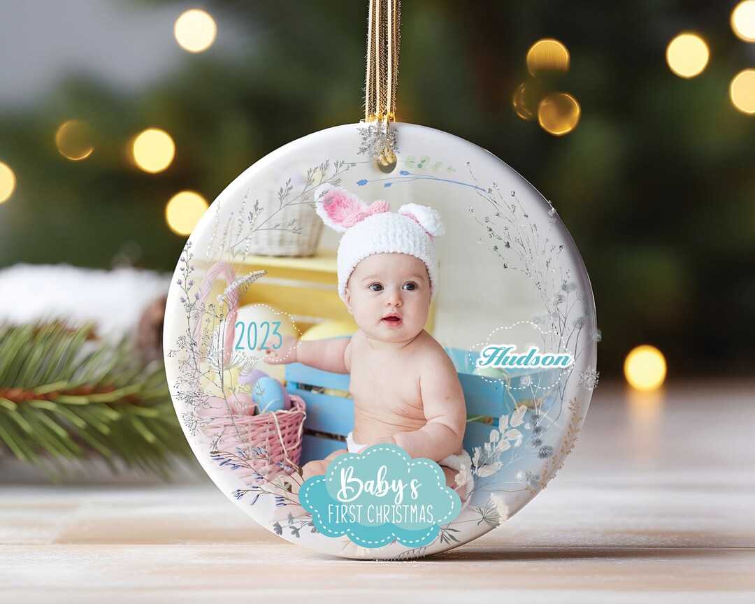 First Christmas Photo Ornament 