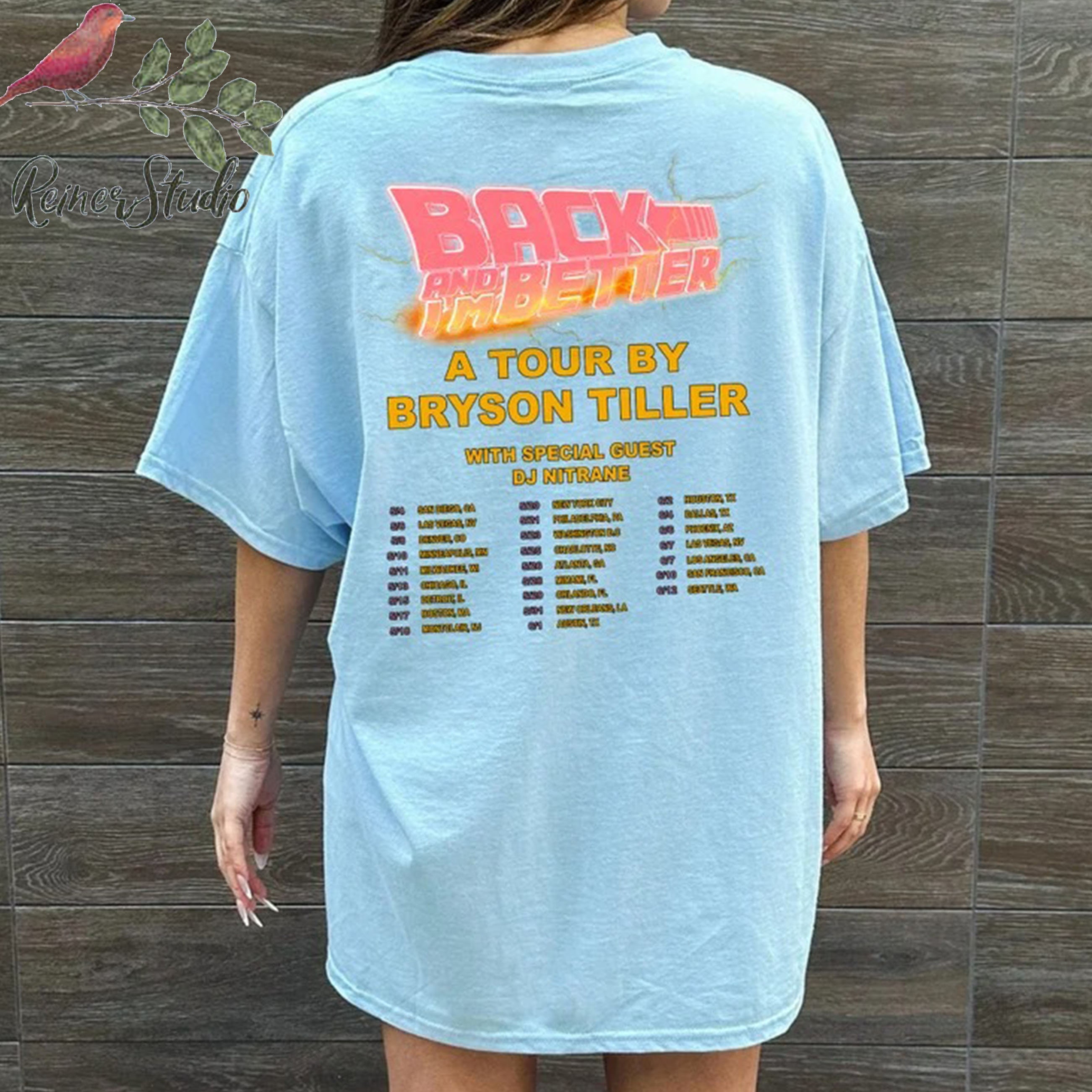 Bryson Tiller Back And Im Better Tour 2023 Sweatshirt, Bryson Tiller