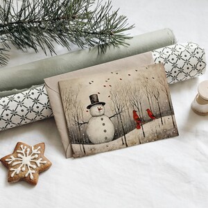 20 Whimsical Christmas Printable Art Pages| Digital Download JPG Paper Set| PNG sublimation| Whimsical Digital Paper | Retro Santa Claus image 2