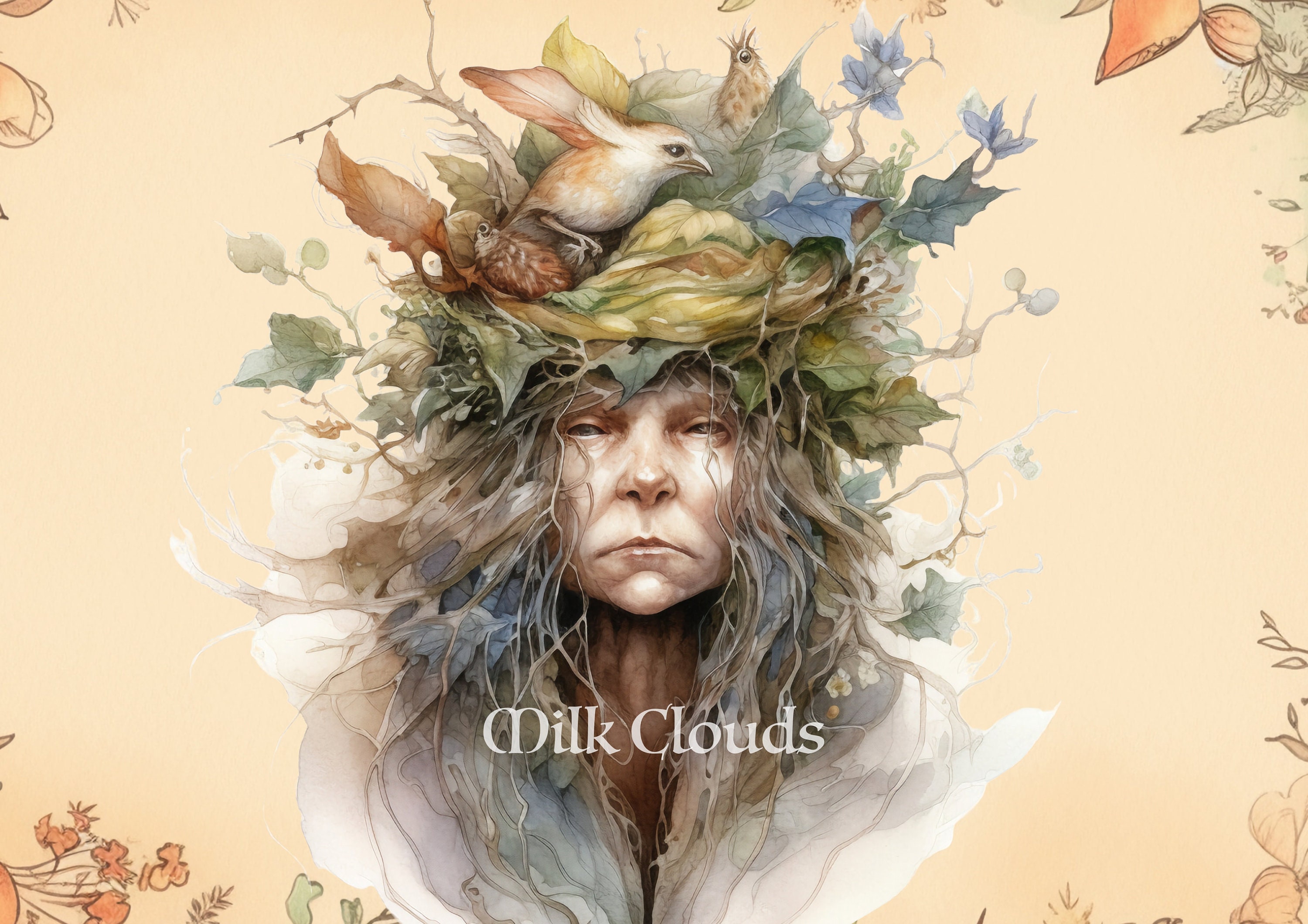 10 Spring Spirits of Nature PNG. Fantasía, Nature Spirit, Elemental ...