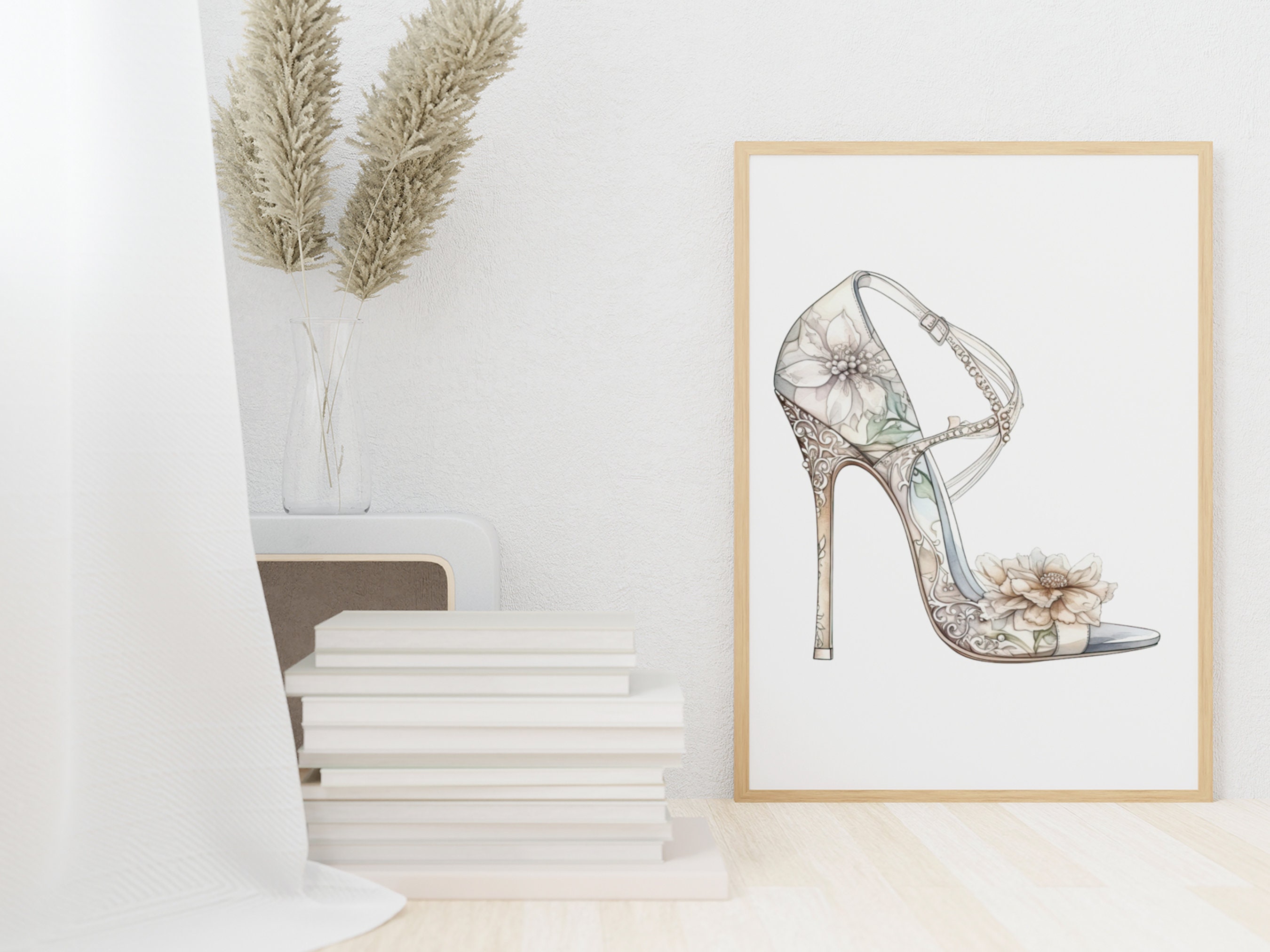 Wedding High Heels Watercolor PNG Commercial Use Clip Art - Etsy