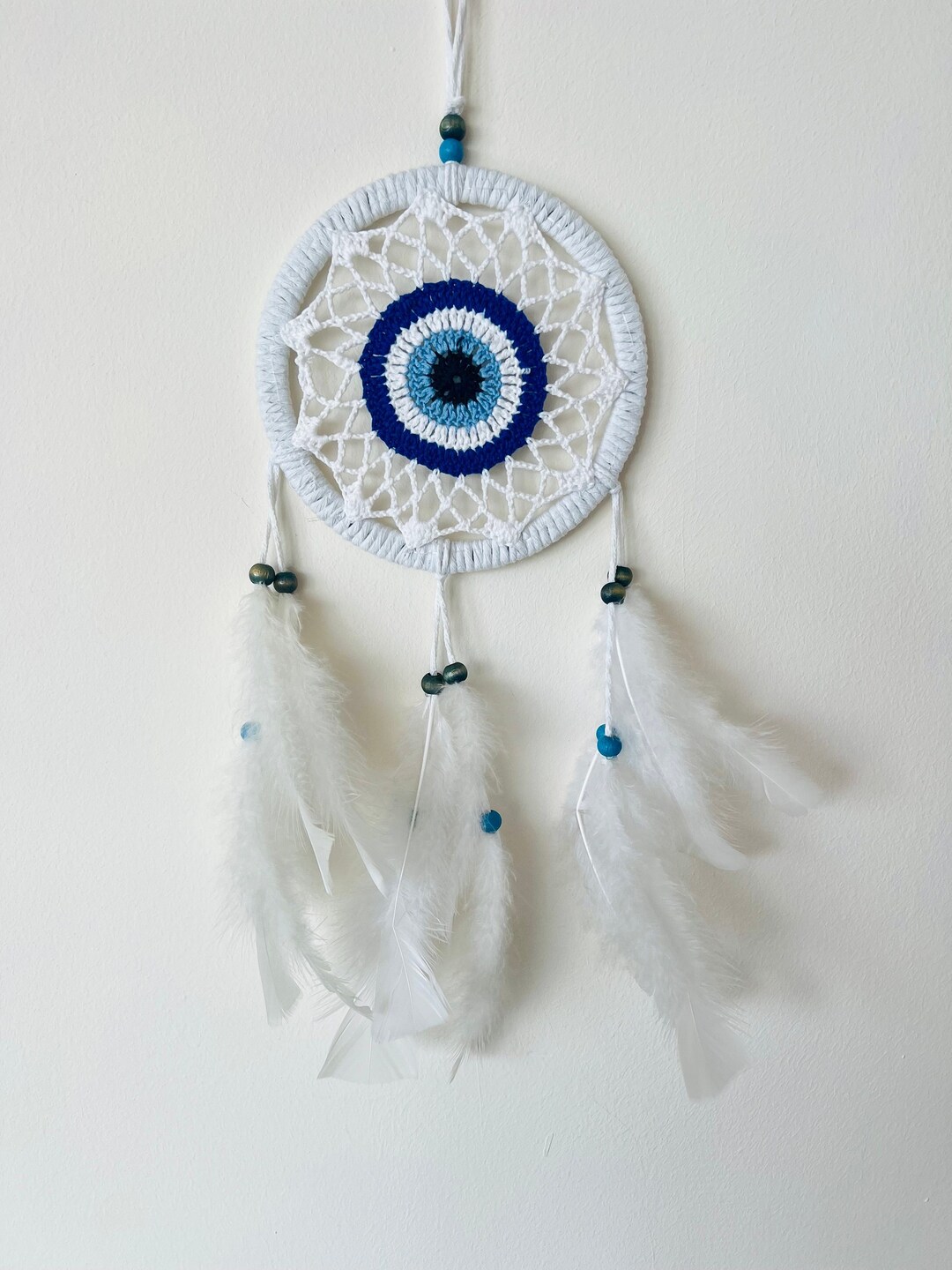 Evil Eye Dreamcatcher Wall Decor Wall Hangings Boho Bedroom Decor Good ...